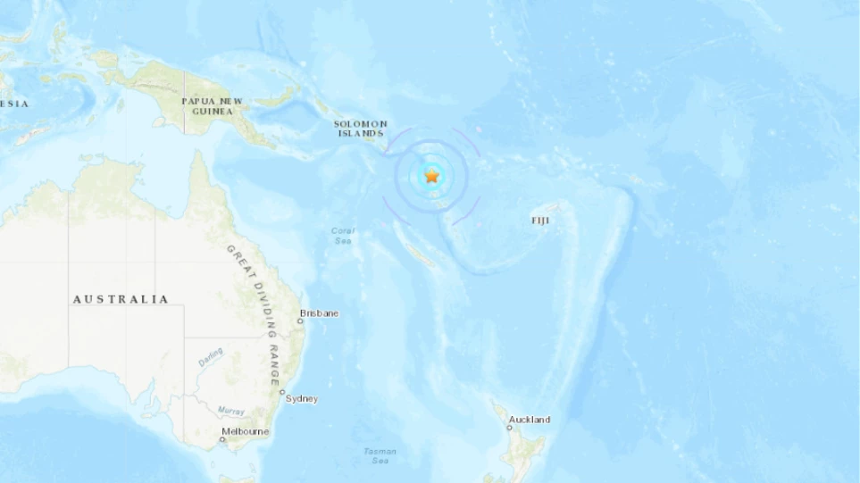 Ισχυρή σεισμική δόνηση 6,1 Ρίχτερ στα νησιά Βανουάτου